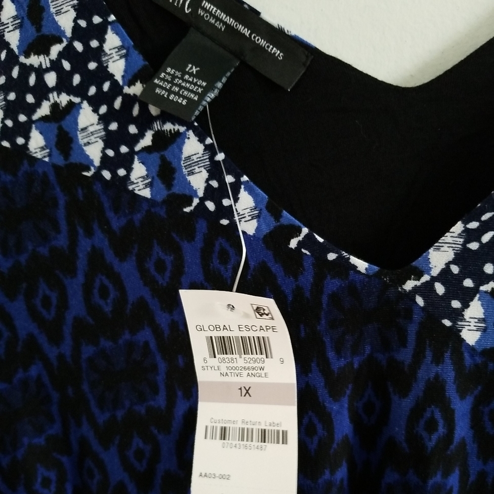 Inc international concepts dress, NWT, Size 1x